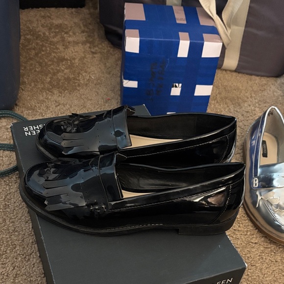 Black Patent Leather Loafers - Picture 5 of 5